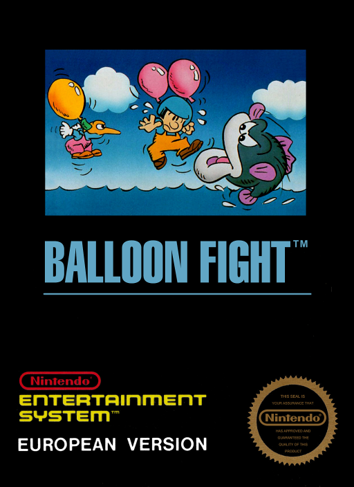 Balloon Fight (Europe) (Virtual Console) box art